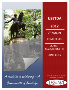 USETDA 2012 Logo